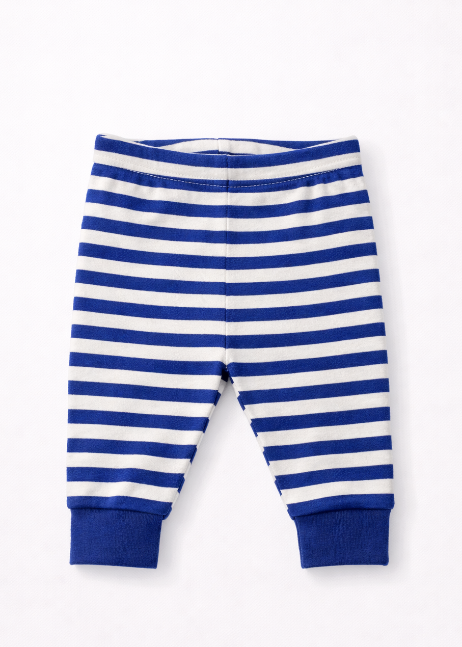 Pantalón a Rayas para Bebé Niño RN | Básico Esencial