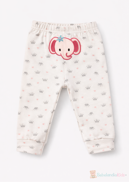 Set de 3 Pantalones de Algodón para Bebé Niña | Suaves y Cómodos