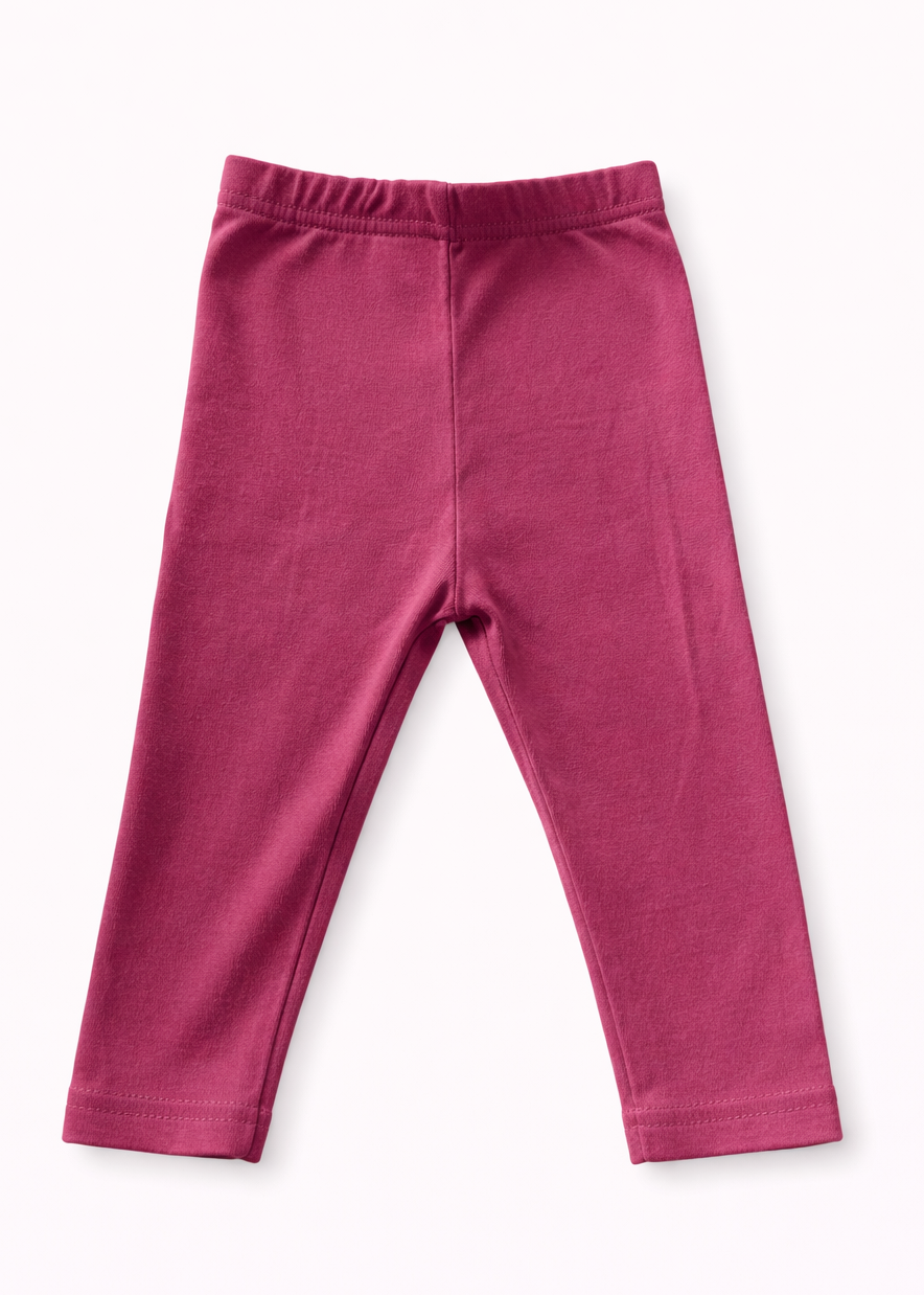 Pantalón de Algodón para Bebé Niña | Básico en Varios Colores
