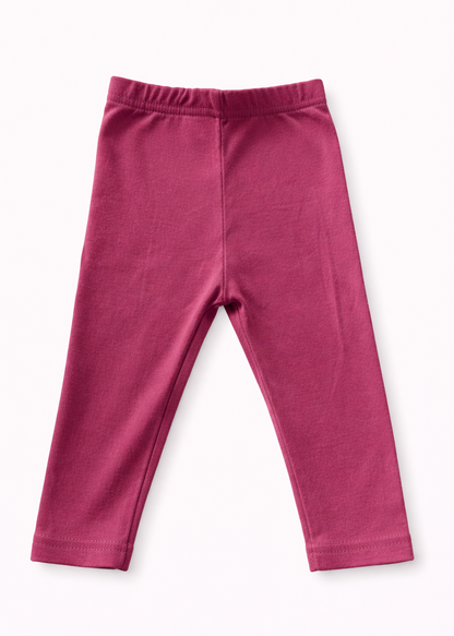Pantalón de Algodón para Bebé Niña | Básico en Varios Colores