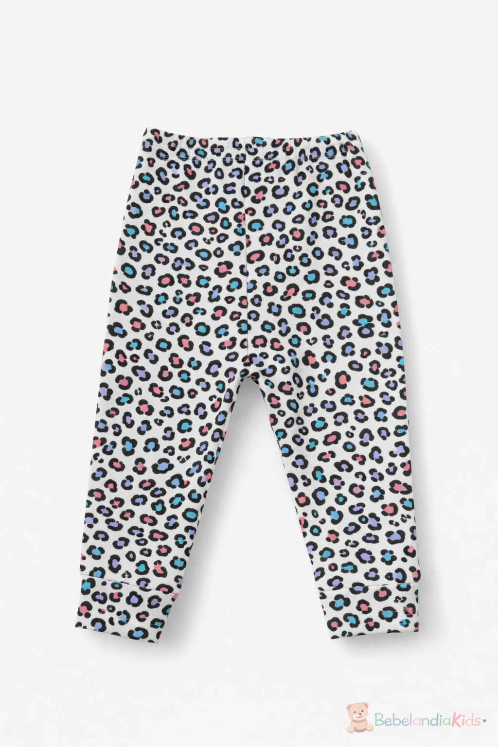 Pantalón Estampado Nube - Azul y Rosa para Bebé Niña | Suave y Cómodo