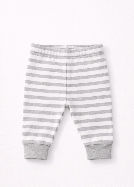 Pantalón a Rayas para Bebé Niño RN | Básico Esencial