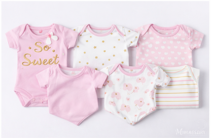 Set de Regalo para Bebé 25 Piezas Rosa – Ropa y Accesorios Esenciales
